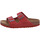 Schuhe Damen Pantoletten / Clogs Birkenstock Pantoletten Arizona VL 1026102 Rot
