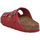 Schuhe Damen Pantoletten / Clogs Birkenstock Pantoletten Arizona VL 1026102 Rot