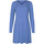 Kleidung Damen Pyjamas/ Nachthemden Lisca Langärmeliges Nachthemd Lucky  Cheek Blau