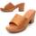 Schuhe Damen Sandalen / Sandaletten Bozoom 83263 Braun