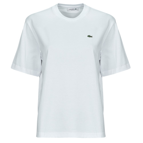 Kleidung Damen T-Shirts Lacoste TF7215 Weiss