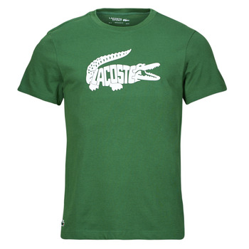 Kleidung Herren T-Shirts Lacoste TH8937 Grün
