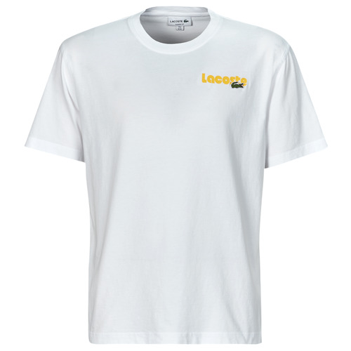 Kleidung Herren T-Shirts Lacoste TH7544 Weiss