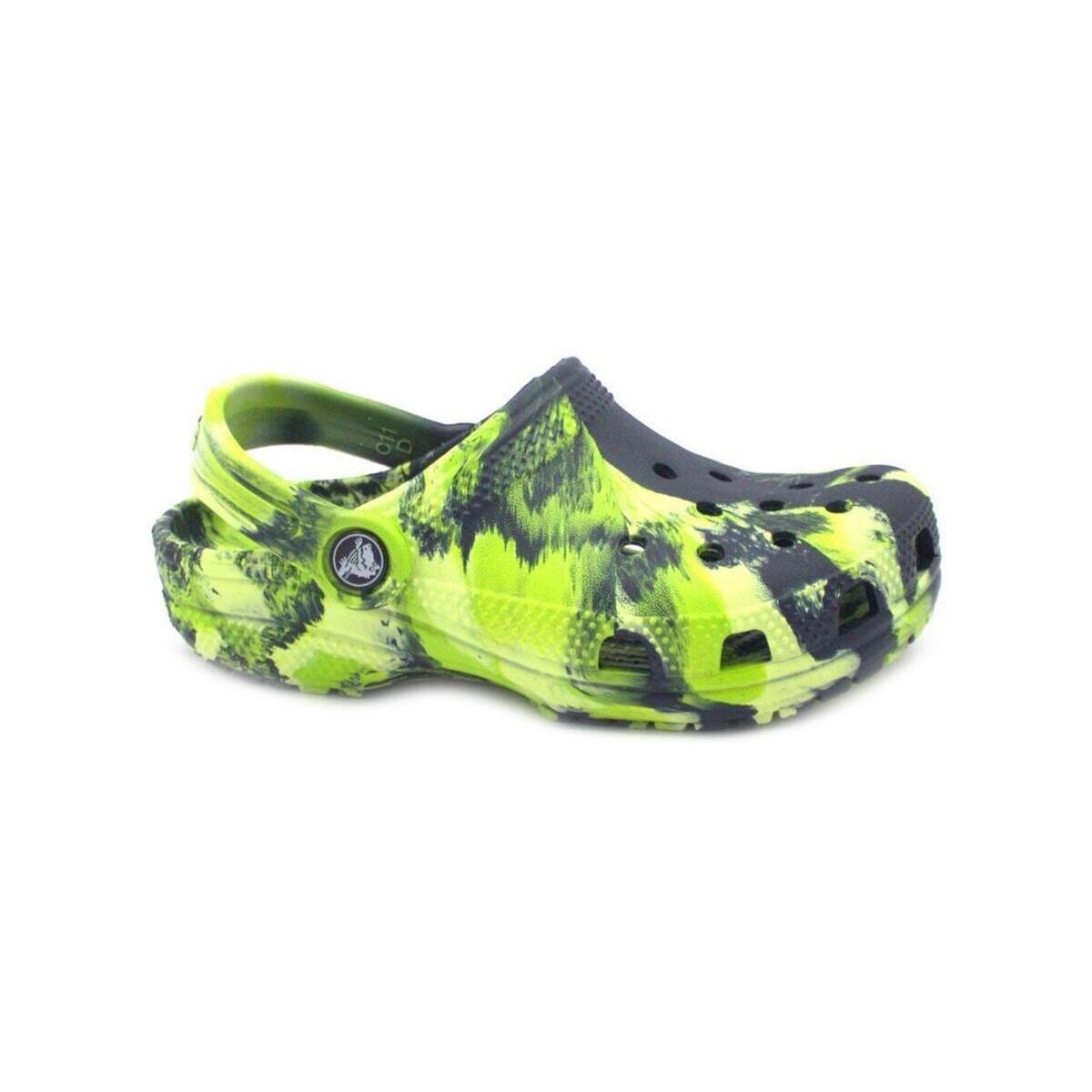 Schuhe Kinder Pantoffel Crocs CRO-RRR-207002-NAMT-b Grün