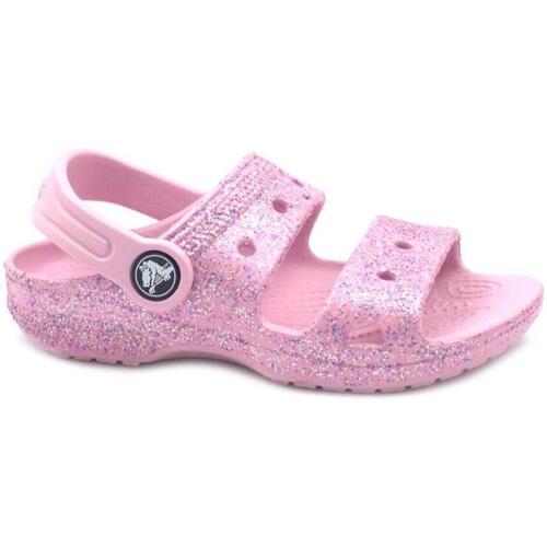 Schuhe Kinder Sandalen / Sandaletten Crocs CRO-RRR-207983-RA Rosa