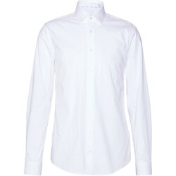 Kleidung Herren Langärmelige Hemden Calvin Klein Jeans K10K108229 Weiss