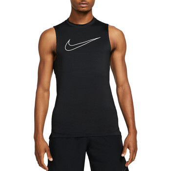 Kleidung Herren Tops Nike Pro Dri-FIT Men's Tight-Fit Sleeveless Top Schwarz