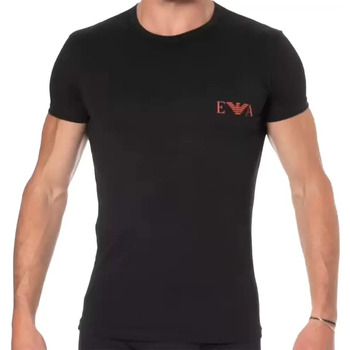 Kleidung Herren T-Shirts Emporio Armani Bold Monogram Schwarz