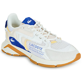 Schuhe Herren Sneaker Low Lacoste L003 NEO Weiss / Blau