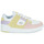 Schuhe Damen Sneaker Low Lacoste COURT CAGE Weiss / Violett