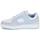 Schuhe Damen Sneaker Low Lacoste COURT CAGE Weiss / Blau