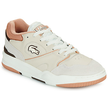 Schuhe Sneaker Low Lacoste LINESHOT Weiss / Beige