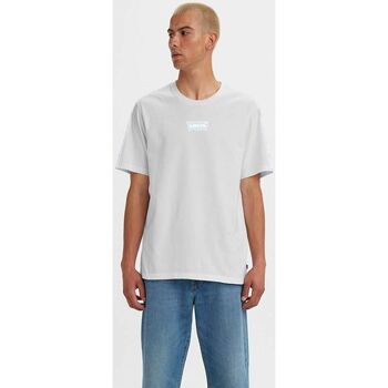 Kleidung Herren T-Shirts & Poloshirts Levi's 16143 0831 RELAXED FIT-TAPE WHITE Grau