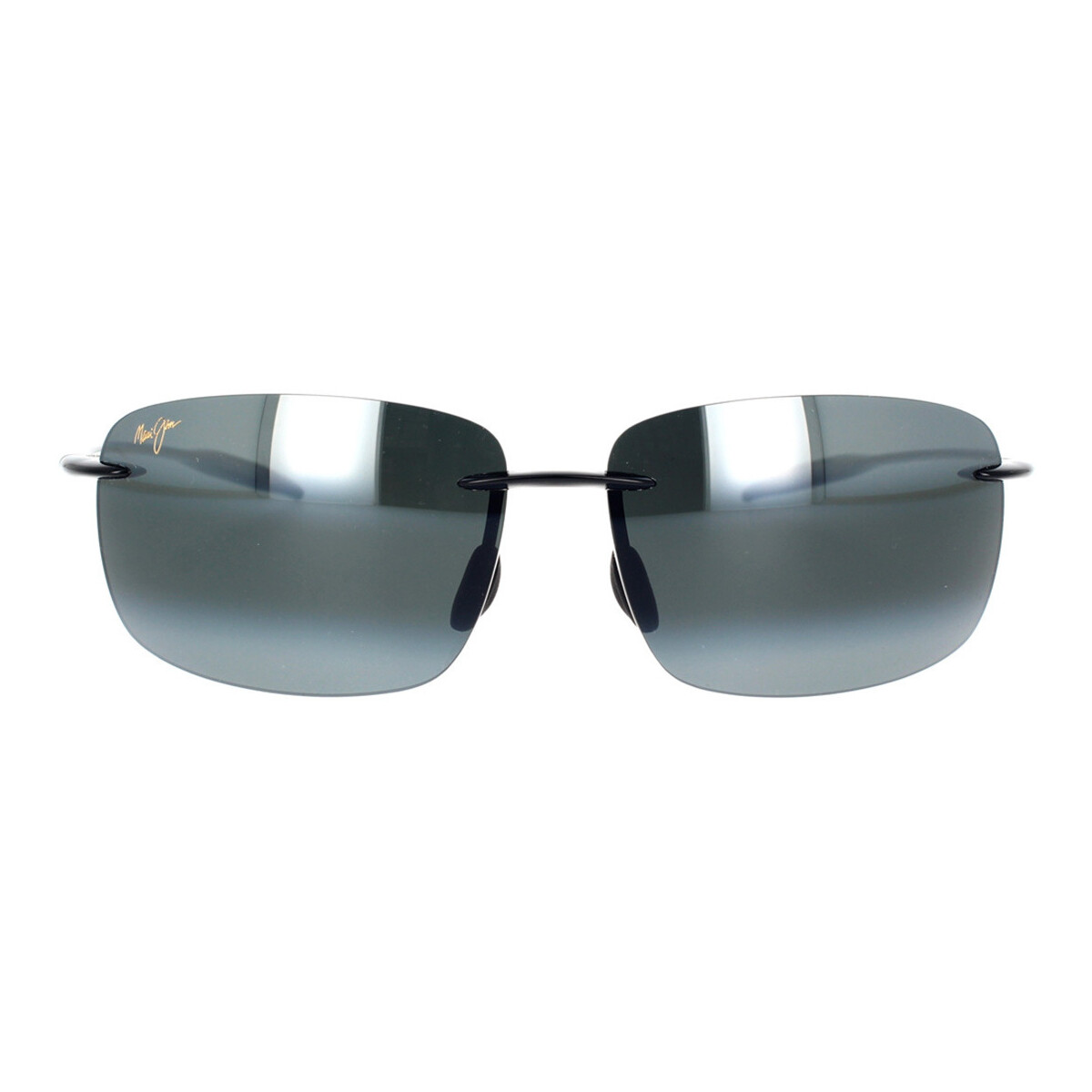 Uhren & Schmuck Sonnenbrillen Maui Jim Breakwall 422-02 Polarisierte Sonnenbrille Schwarz