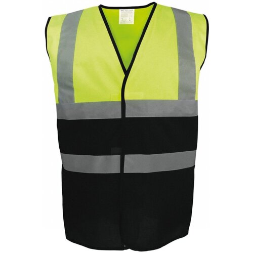 Kleidung Strickjacken Yoko Gilet de sécurité réfléchissante Gelb