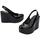 Schuhe Damen Derby-Schuhe Melissa Groovy Wedge - Black Schwarz