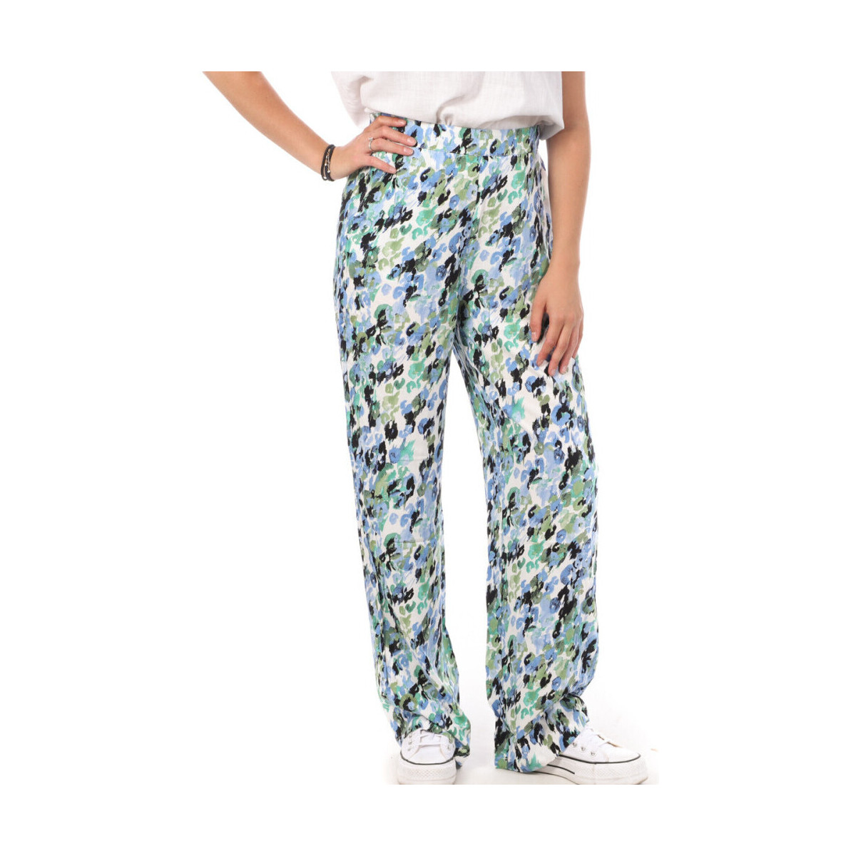 Kleidung Damen Hosen Vero Moda 10286735 Blau