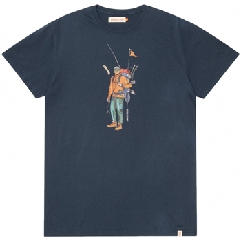 Kleidung Herren T-Shirts & Poloshirts Revolution Regular T-Shirt 1333 HIK - Navy Blau