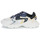 Schuhe Kinder Sneaker Low Lacoste L003 NEO Weiss / Marine