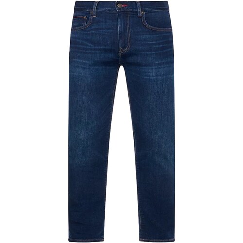 Kleidung Herren Straight Leg Jeans Tommy Hilfiger MW0MW26537 Blau