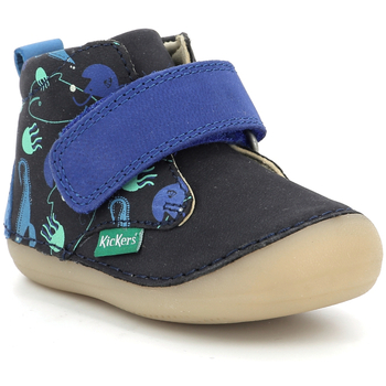 Schuhe Jungen Boots Kickers Sabio Blau