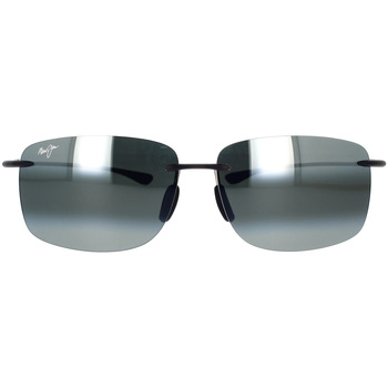 Uhren & Schmuck Sonnenbrillen Maui Jim Hema 443-11M Sonnenbrille polarisiert Grau