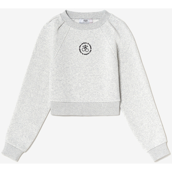 Kleidung Mädchen Sweatshirts Le Temps des Cerises Kapuzen-sweatshirt COBYGI Grau