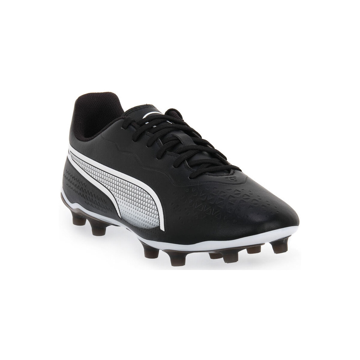 Schuhe Herren Fußballschuhe Puma 01 KING MATCH FG AG Schwarz