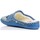 Schuhe Damen Hausschuhe Norteñas 44-660 Blau