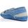 Schuhe Damen Hausschuhe Norteñas 44-661 Blau