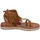 Schuhe Damen Sandalen / Sandaletten Femme Plus BC575 Braun