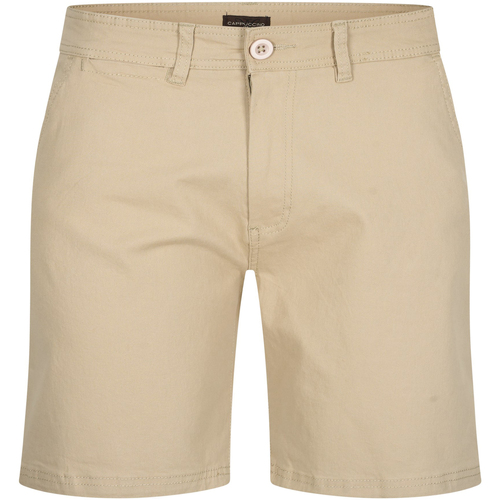 Kleidung Herren Shorts / Bermudas Cappuccino Italia Chino Short Sand Beige