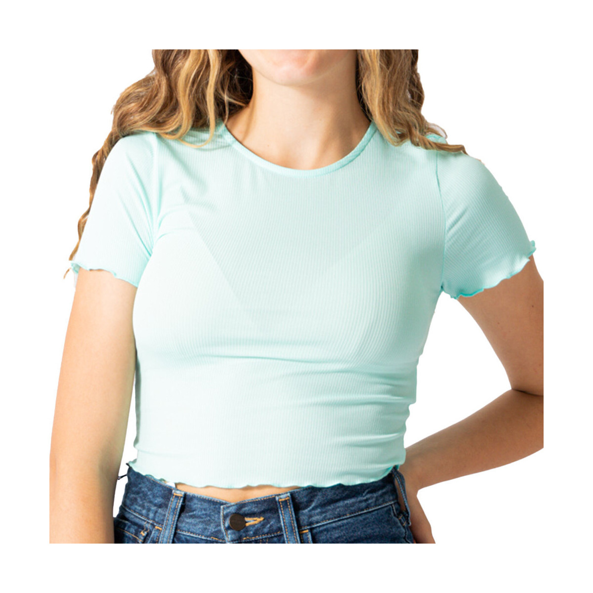Kleidung Damen T-Shirts & Poloshirts Vero Moda 10282541 Blau