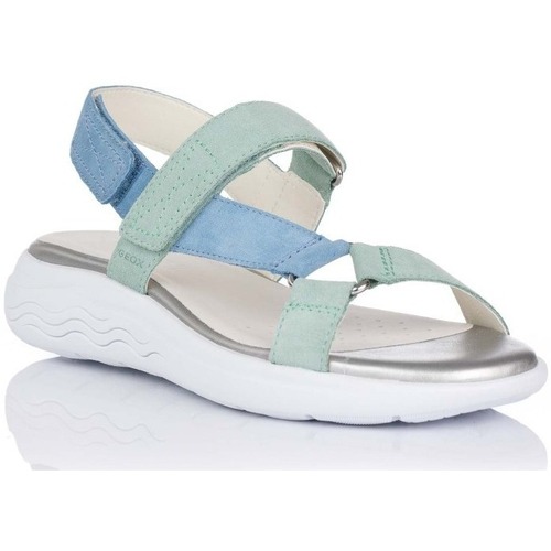 Schuhe Damen Sandalen / Sandaletten Geox D25ADA Blau