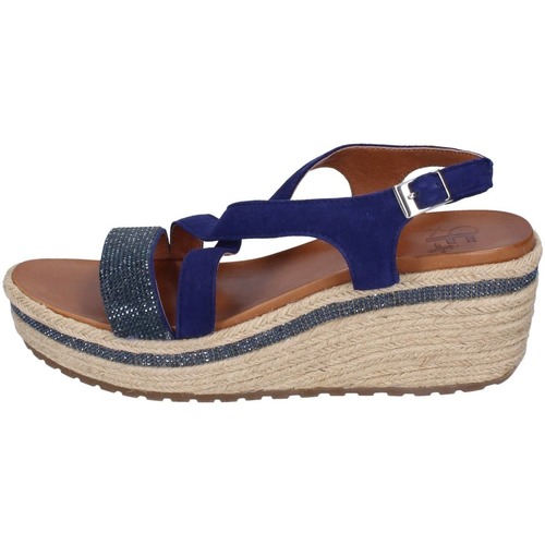 Schuhe Damen Sandalen / Sandaletten Femme Plus BC578 Blau