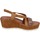Schuhe Damen Sandalen / Sandaletten Femme Plus BC581 Braun