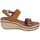Schuhe Damen Sandalen / Sandaletten Femme Plus BC585 Braun