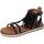 Schuhe Damen Sandalen / Sandaletten Femme Plus BC586 Schwarz