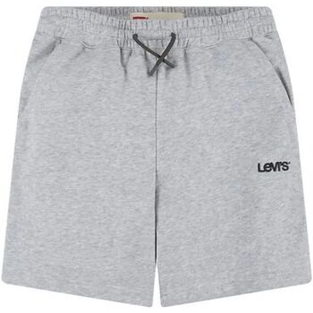 Kleidung Kinder Shorts / Bermudas Levi's 9EH000 SWEATSHORT-G2H LIGHT GRAY HEATHER Grau
