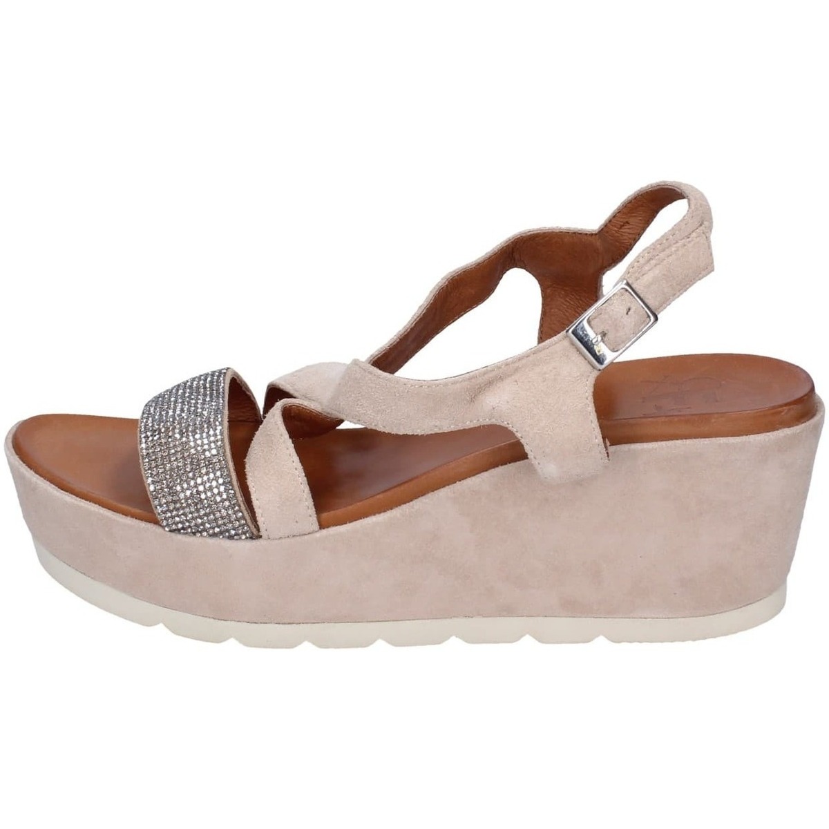Schuhe Damen Sandalen / Sandaletten Femme Plus BC592 Beige