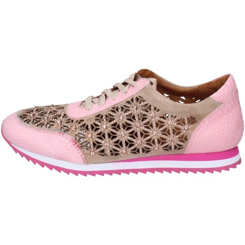 Schuhe Damen Sneaker Femme Plus BC593 Rosa