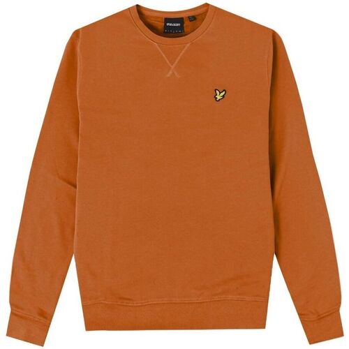 Kleidung Herren Sweatshirts Lyle & Scott ML424VOG CREW NECK-W869 SALTBURN Orange