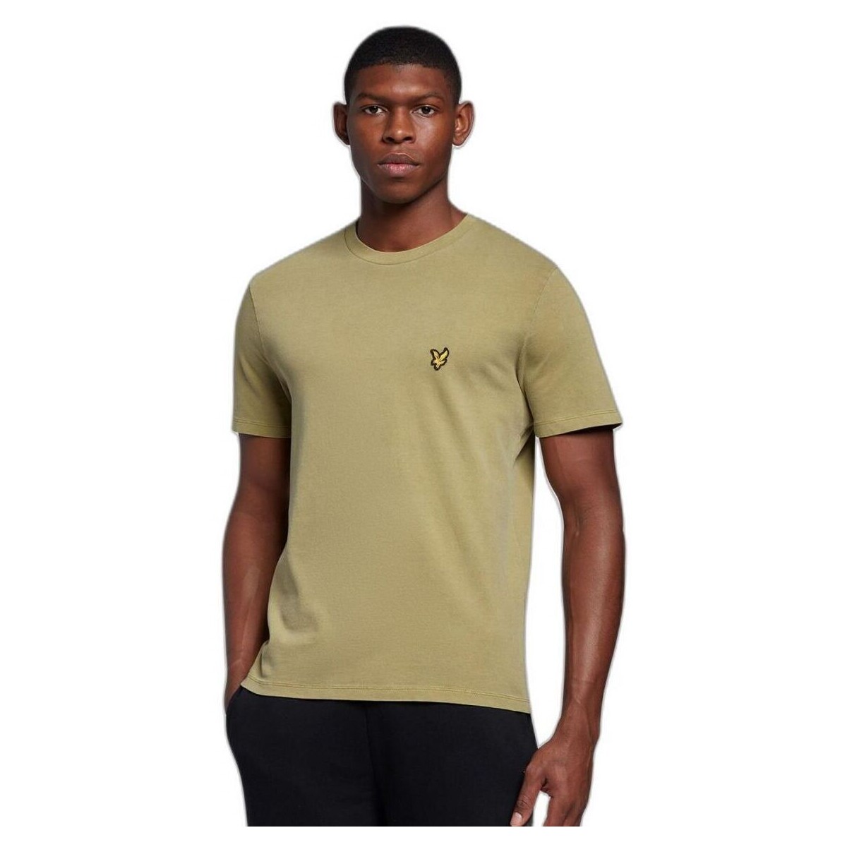 Kleidung Herren T-Shirts & Poloshirts Lyle & Scott TS1814V SANDWASH PIQUE-W874 SANDWASH Grün