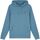 Kleidung Herren Sweatshirts Lyle & Scott ML416VOG PULLOVER HOODIE-W825 SKIPTON BLUE Blau