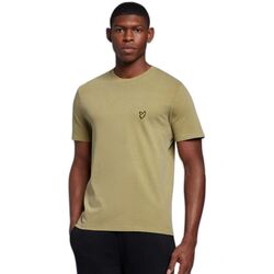 Kleidung Herren T-Shirts & Poloshirts Lyle & Scott TS1814V SANDWASH PIQUE-W874 SANDWASH Grün