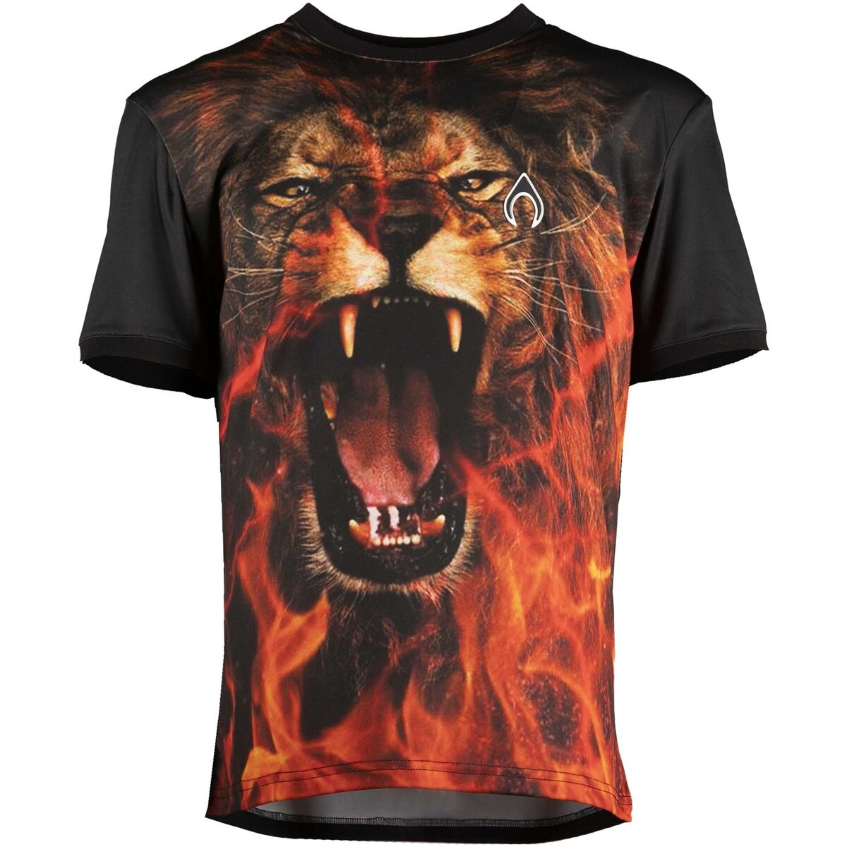 Kleidung Herren T-Shirts & Poloshirts Nytrostar T-Shirt With Lion Print Schwarz