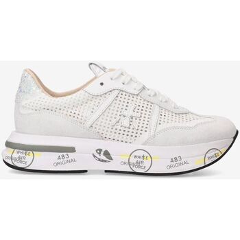 Schuhe Damen Sneaker Premiata CASSIE 6341-WHITE Weiss