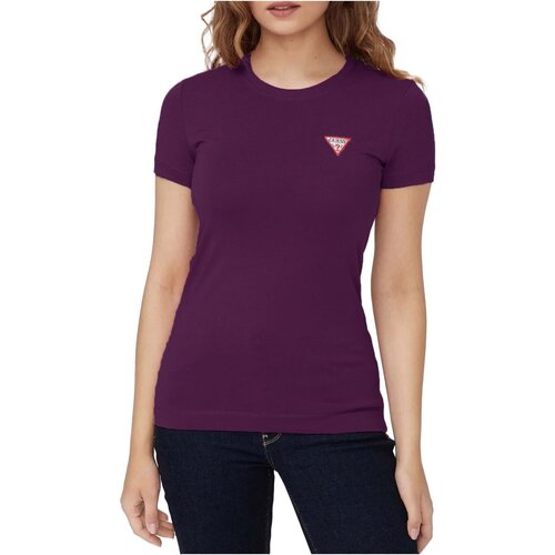 Kleidung Damen T-Shirts & Poloshirts Guess W2YI44 J1314 Violett