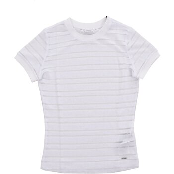 Kleidung Damen T-Shirts & Poloshirts Guess W3YP27 KBUA0 Weiss