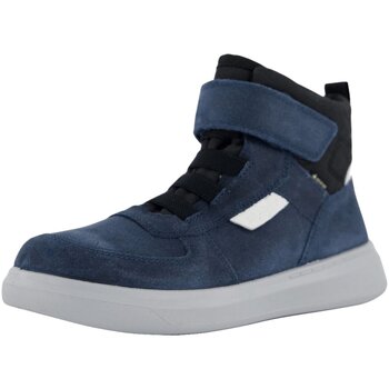 Schuhe Jungen Sneaker Superfit High Stiefelette Leder COSMO 1-006454-8010 Blau